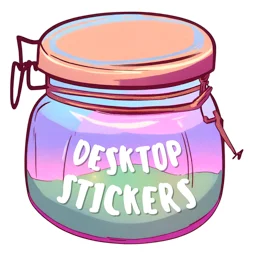 Desktop Stickers For Mac v2.88 桌面个性化贴纸工具