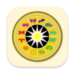 Astro Gold for Mac v6.2.1 优雅专业的占星测算软件