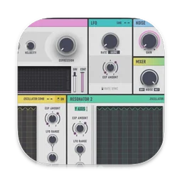 Expressive E Noisy 2 for Mac v2.0.10 双声道物理建模合成器音乐插件