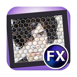 JixiPix Kyoobik Photo for Mac v1.39 照片几何网格特效工具